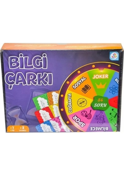 Laço Bilgi Çarkı Lc7505 Çocuk Kutu Oyunu Bil Öğren Eğlen