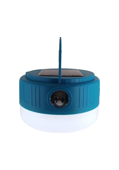 Ayrex Unichrome Kamp Lambası Solar Şarjlı El Feneri Usb Type-c Şarj Çıkışlı Power Bank Özellikli
