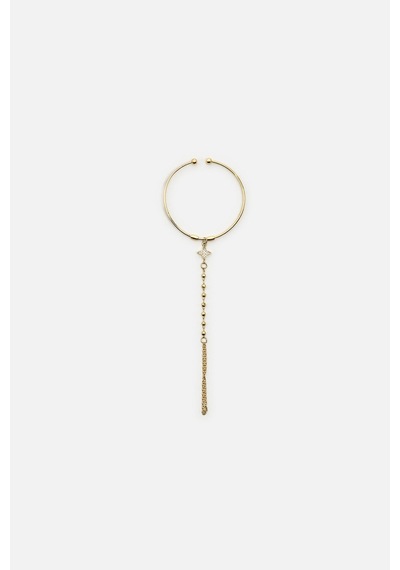 Minimal Boncuklu Şahmeran Gold