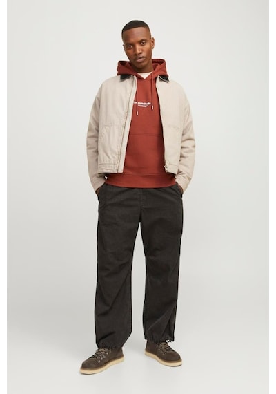 Jack & Jones Jorvesterbro Sweat Hood Noos 12241687 Kiremit 001