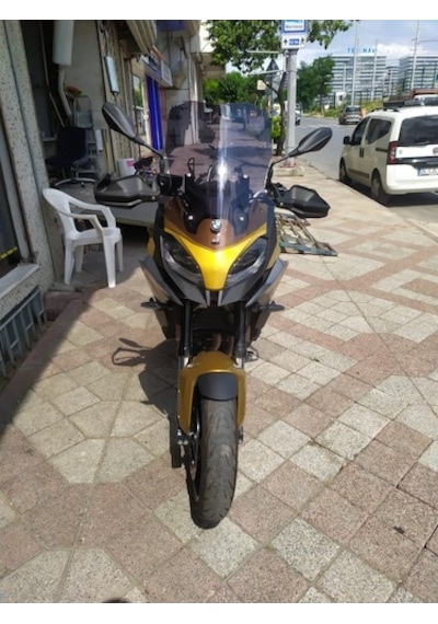 Zeus Motor 2020-2025 Bmw F 900 Xr Uyumlu Uzun Ön Cam Koyu Füme