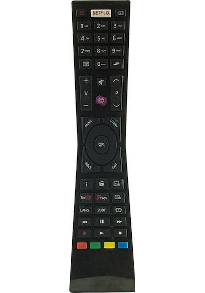 Vestel Uyumlu -Regal-Seg Netflix-Youtube-Play Tuşlu Lcd-Led Tv Kumandası