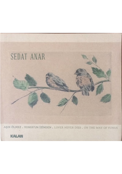 Plak Değildir Cd Dir Cd Sedat Anar Aşık Ölmez Yunusun İzinden