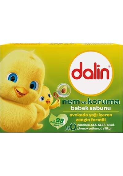 Dalin Avokadolu Nem Ve Koruma Bebek Sabunu 5 X 100 Gr