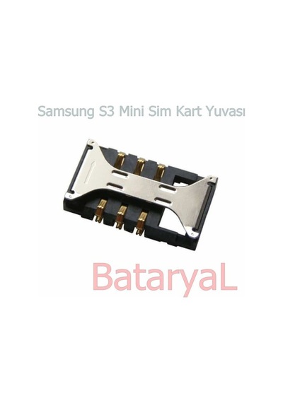 Samsung Uyumlu S3 Mini I8190 Sim Kart Yuvası Sim Okuyucu