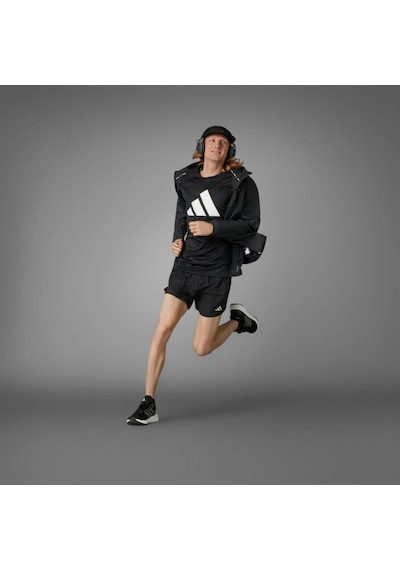 Adidas Adi Das Run It Erkek Siyah Koşu Şortu 6000 Siyah