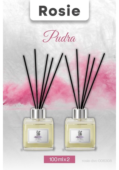 Rosie Pudra 2 Adet Çubuklu Oda Kokusu 100 Ml Fresh