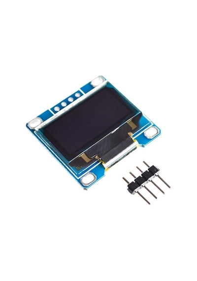 0.96" Beyaz Oled Lcd Modül 128x64 Pixel IIC I2C Seri 0.96” Ekran Gösterge SSD1306 3.3V 5V Matrix