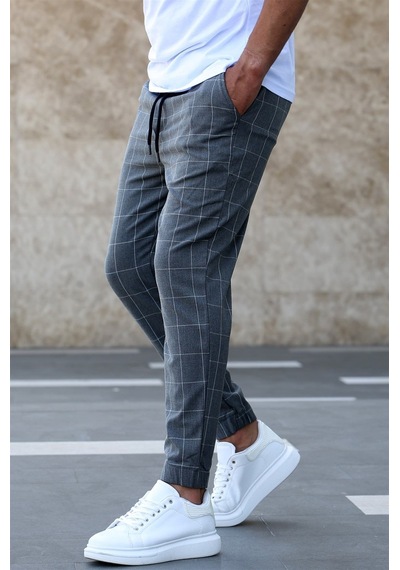 Madmext Madmext Ekoseli Antrasit Jogger Mad4081-antrasit Antrasit