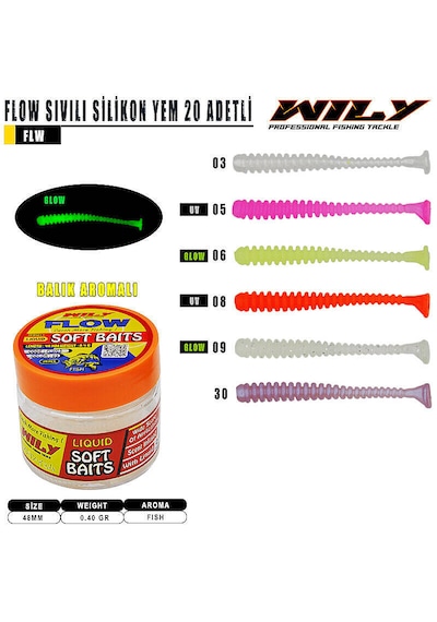 Wily Flow Sıvılı Silikon 48 Mm Renk 05