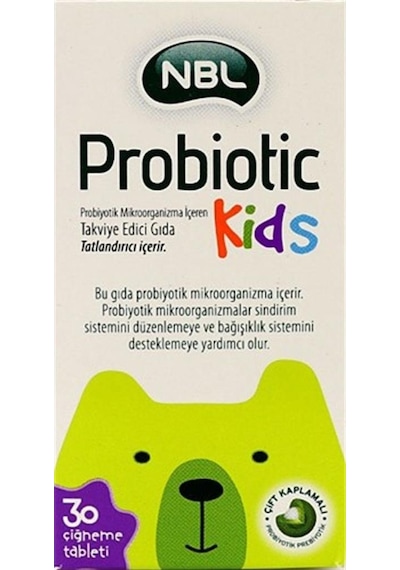 Nbl Probiyotik Kids 30 Tablet