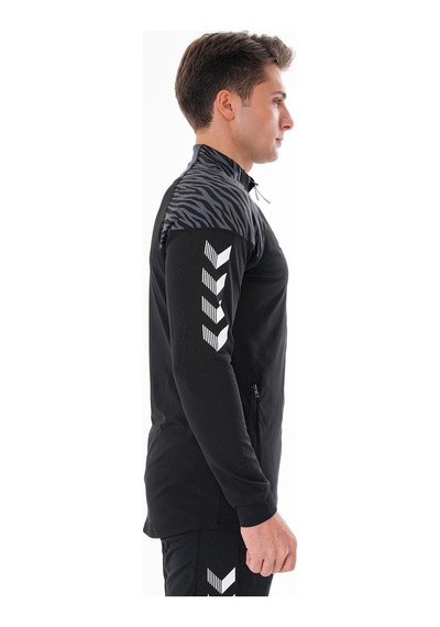 Hummel Tff Hakem Ders Ve Kamp Eşofman Üstü Siyah Siyah