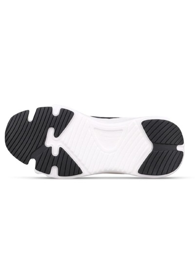 M.P Mp 242-2037 Siyah Beyaz Unisex Bağcıklı Spor Ayakkabı Siyah - Beyaz
