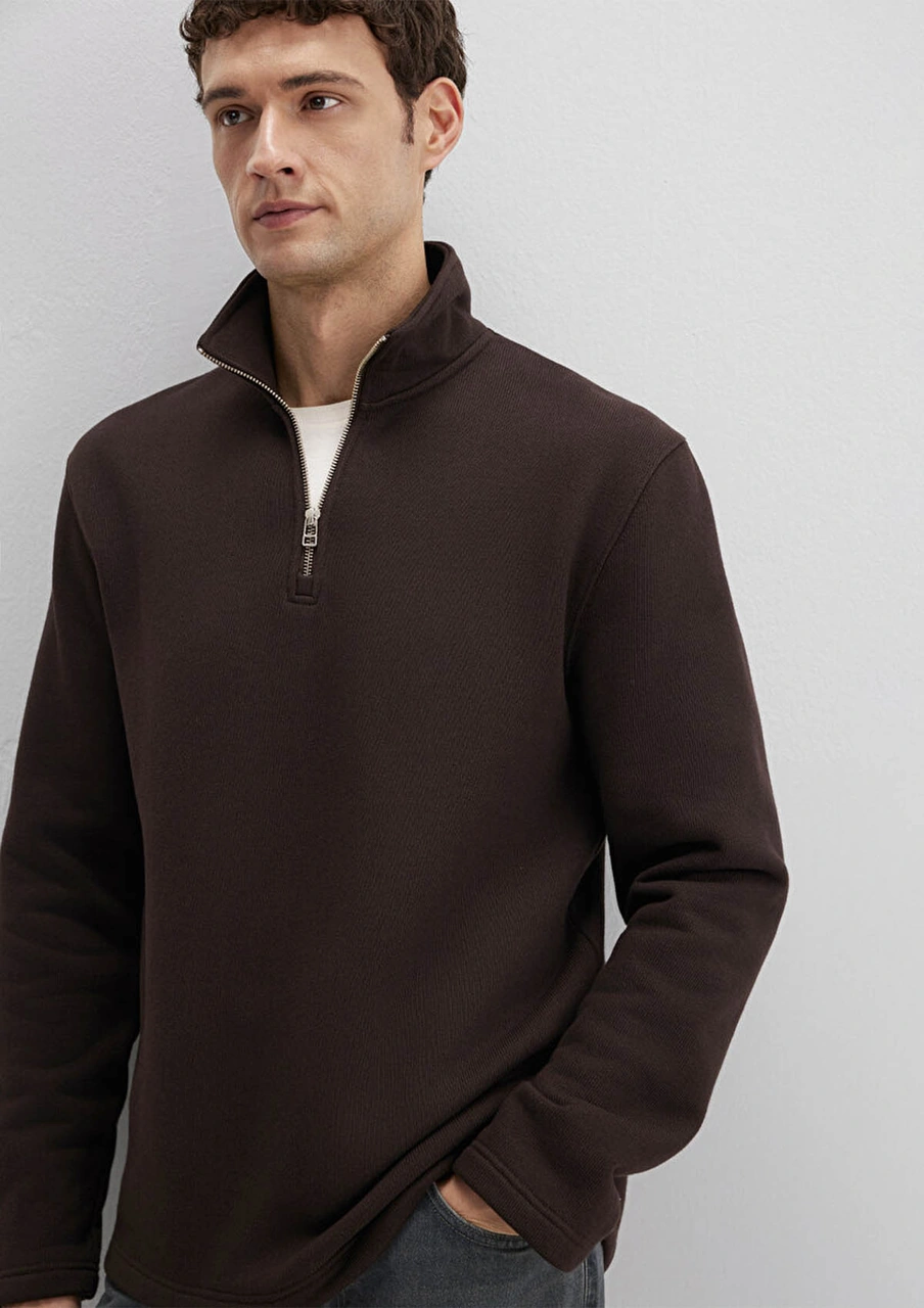 Mavi Kahverengi Erkek Sweatshirt M0s10519-89103 Kahverengi