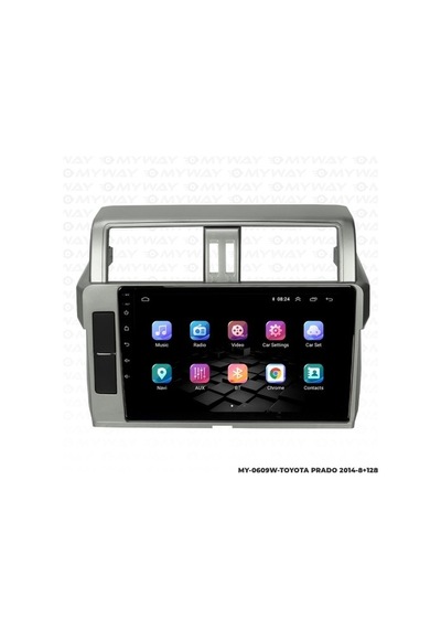 Myway Toyota Prado Android Multimedya Carplay Navigasyon Ekran - 8gb Ram+128 Gb Hdd - Myway Myway Toyota Prado Android Multimedya Carplay Navigasyon Ekran - 8gb Ram+128 Gb Hdd - Myway