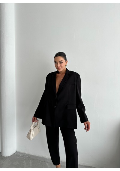 Laluvia Washington Blazer Ceket Siyah