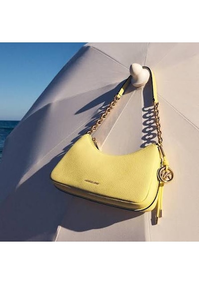 Mıchael Michael Kors Nolita Medium Lemon Kadın Deri Omuz Çantası Limon Sarısı
