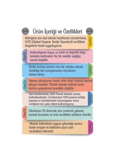 Xmlbayiciniz Organik%100 Pamuk Zürafa Baskılı Bebek 2'li Body Set Çıtçıtlı Zıbın Tulum Ikili 5198-5199 Çok Renkli