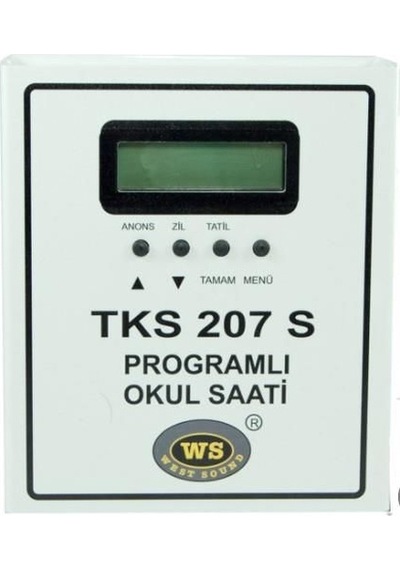 WEST SOUND TKS 207 D V2 OKUL ZİLİ