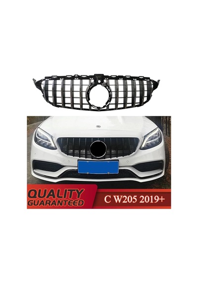 Mercedes W205 C Serisi Gtr Ön Panjur Izgara Makyajlı 2019 Sonrası