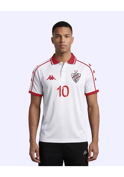 Kappa Authentic Terrace Polo Erkek Beyaz Forma