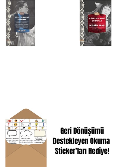 Kuyrukluyıldız Altında Bir İzdivaç Cep Boy + Kesik Baş Günümüz Türkçesiyle + Okuma Sticker'ları