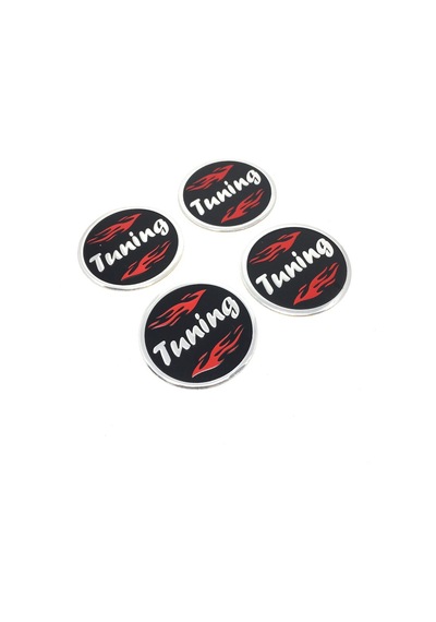 Tuning Alüminyum Yapıştırma Jant Göbeği 4'lü 60mm