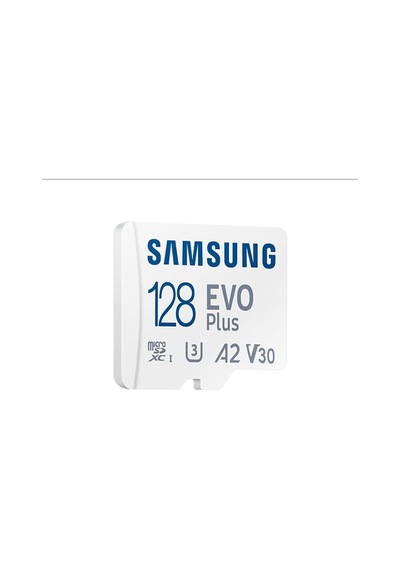 Samsung Evo Plus Microsdxc Hafıza Kartı 128 Gb, 160 Mb/s, U3, V30, A2, Mb-mc128sa/tr 2024 Ser