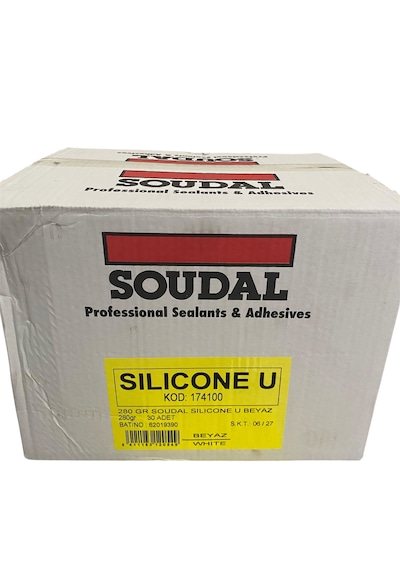 Soudal Silikon 280 Gr - Beyaz