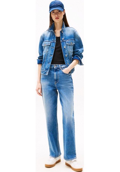 Tommy Jeans Kadın Kot Pantolon Dw0dw20644 Mavi