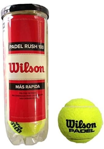 Wilson Padel Rush 100 Padel Topu 3lü
