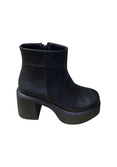 Miçe Shoes Kadın Platfrom Bot Siyah - 796653832 Siyah