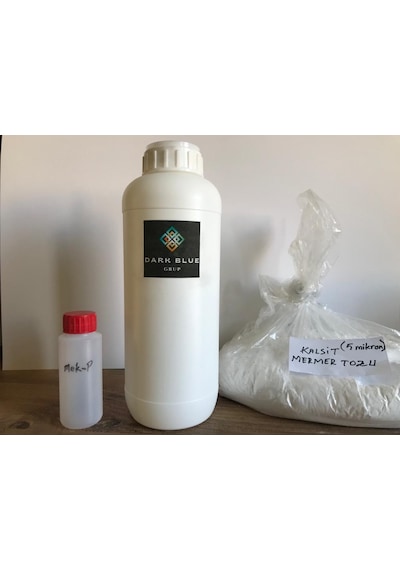 Polyester Döküm Seti 1 kg ve 1 kg kalsit
