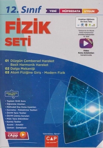 Çap 12. Sınıf Fizik Anadolu Lisesi Seti Fenomen Seçimi