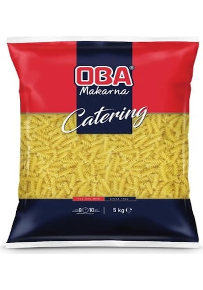 Oba Makarna Catering Burgu Makarna 5 KG