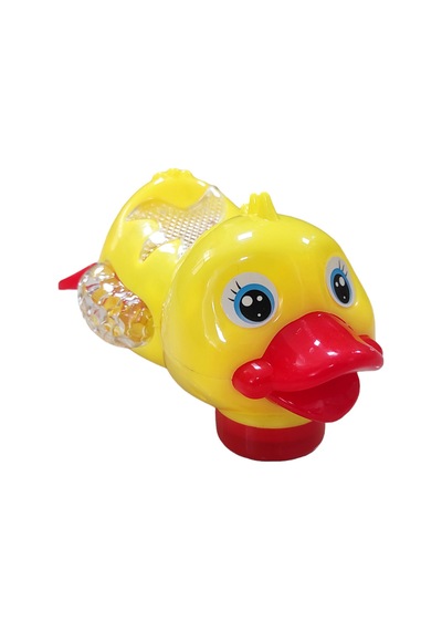 Oyuncak Pilli Yerde Gezen Ördek Türkçe Şarkılı Sesli Işıklı Sarı Renk 20 Cm.