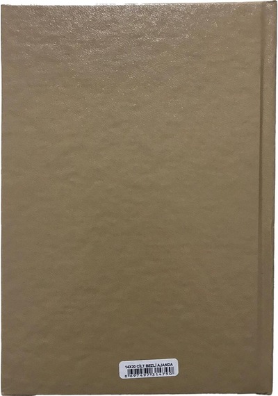 14x20 Ciltbezi Günlük Ajanda Bej