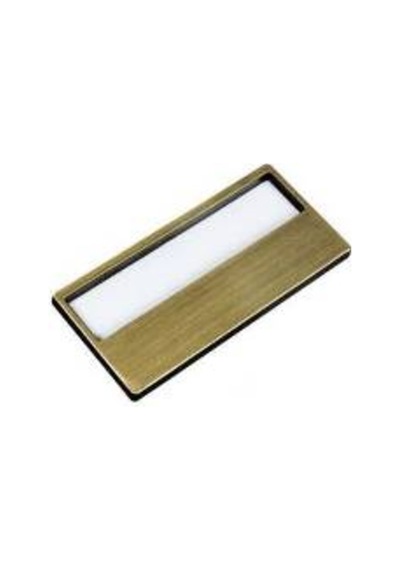 Mapi İsimlik İğneli Altın 66X32Mm Adet