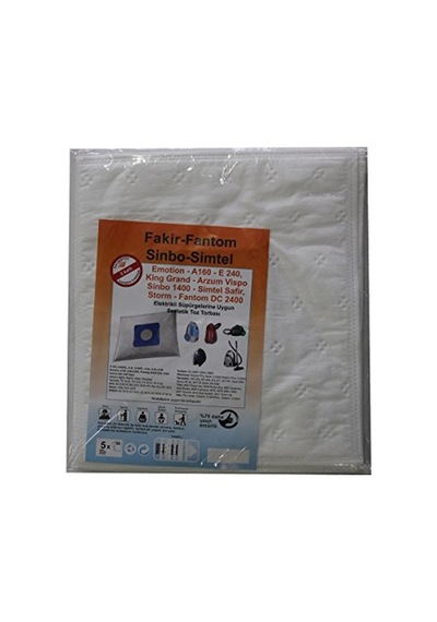 Fantom - Fantom Dc 2400 Elektrikli Süpürge Uyumlu Sentetik Toz Torbası