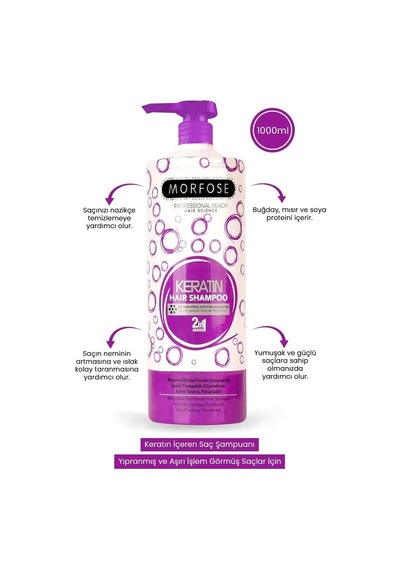 Northcity Keratin Şampuan 1000 Ml - Besleyici Koruyucu Etki