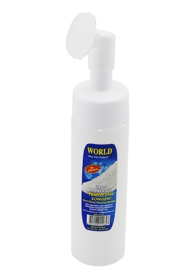 World Spor Ayakkabı Temizleme 200ml Köpük Pompalı Silikon Fırça Başlıklı - 12'li Paket Diğer