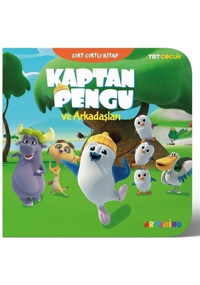 Kaptan Pengu Ve Arkadaşları - Trt Çocuk Cırt Cırtlı Kitap