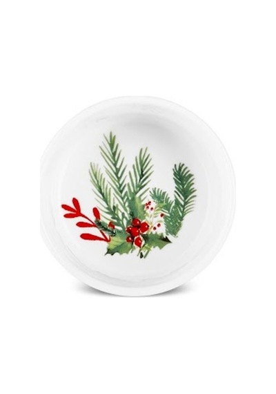 Karaca  New Year Yılbaşı Bamboo Snack Noel Baba 3'lü Çerezlik