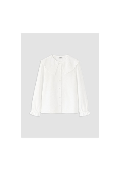 LC Waikiki Alıta Cıty Farkıyla Lcw Kids Beyaz Nakışlı Standart & Regular Kız Çocuk Gömlek Beyaz - 928798516 Beyaz LC Waikiki Alıta Cıty Farkıyla Lcw Kids Beyaz Nakışlı Standart & Regular Kız Çocuk Gömlek Beyaz - 928798516 Beyaz