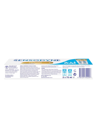 Sensodyne Tam Koruma Ve Beyazlatıcı Diş Macunu 2 x 75 ML