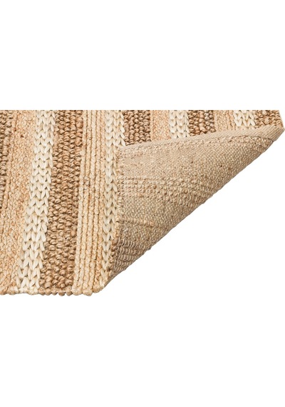 Eko Halı Netra S-1410 Natural Xw Farklı Örgü Dokusuna Sahip El Dokuma Naturel Jüt Hasır Halı - 200X300