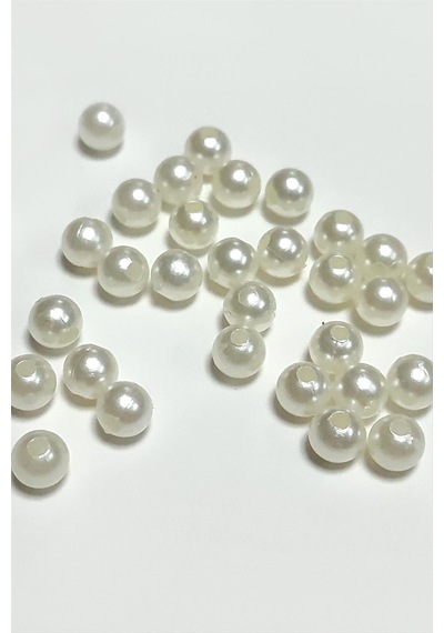 6 Mm Delikli İnci Boncuk 500 Gram 11 44296270