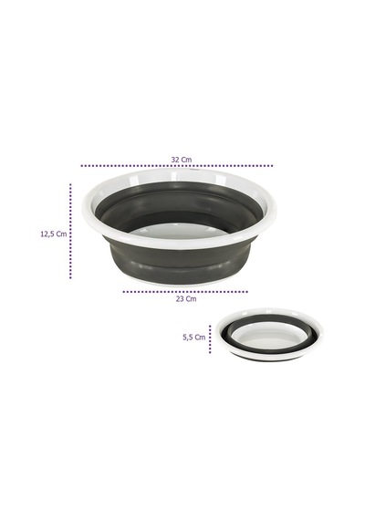 Katlanır Badya 525 Litre Bd645 Katlanabilen Kamp Badyası N1120634 Çok Renkli