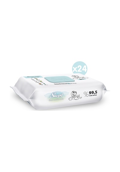 Sleepy Bio Natural Islak Bebek Havlusu 24 X 40'Lı