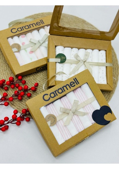 Caramell 7lı Agız Sılme Mendılı 3 Paket Mö254